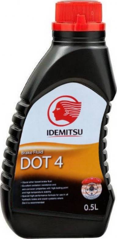 Idemitsu 30485005-812 - 30485005812 IDEMITSU Brake fluid dot 4 (0,5 л) тормозная жидкость autodif.ru