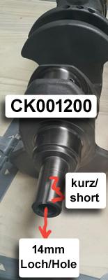 IPSA CK001200 - Коленчатый вал autodif.ru
