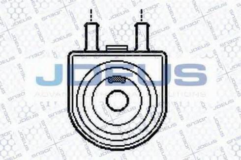 Jdeus 407M21 - Масляный радиатор, двигательное масло autodif.ru