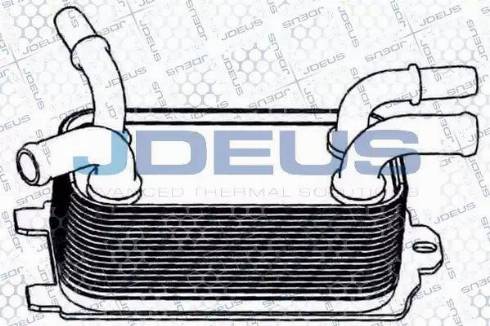 Jdeus 431M14 - Масляный радиатор, автоматическая коробка передач autodif.ru