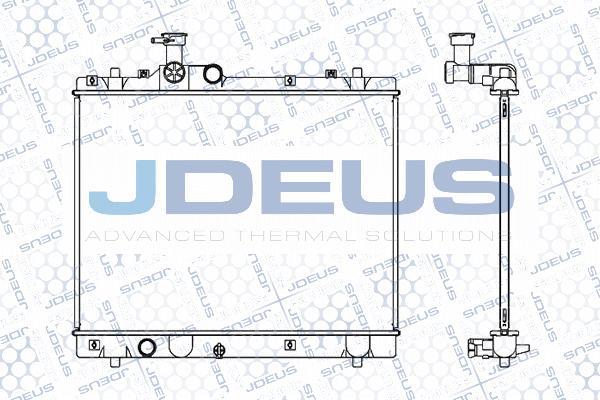 Jdeus 042M30 - Радиатор, охлаждение двигателя autodif.ru