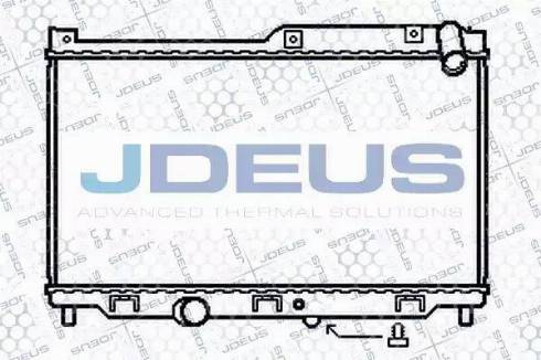 Jdeus 020M61 - Радиатор, охлаждение двигателя autodif.ru