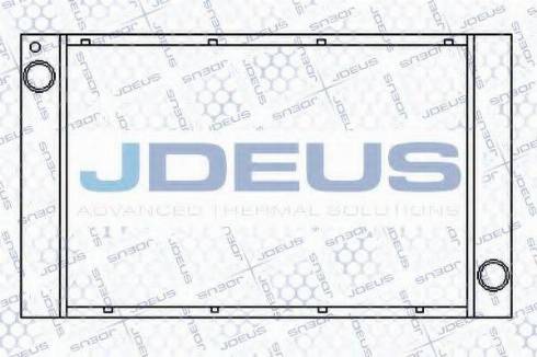 Jdeus 070M03 - Радиатор, охлаждение двигателя autodif.ru