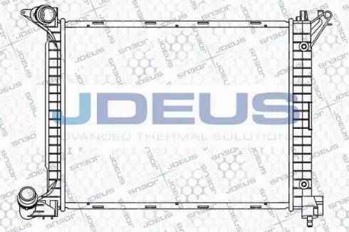 Jdeus 070M02 - Радиатор, охлаждение двигателя autodif.ru