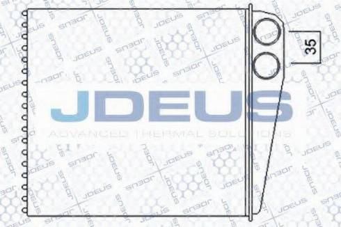 Jdeus 201M03A - Теплообменник, отопление салона autodif.ru