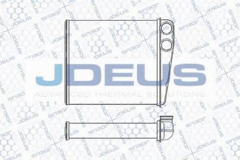 Jdeus 270M04 - Теплообменник, отопление салона autodif.ru