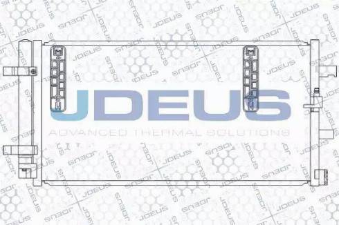 Jdeus 701M23 - Конденсатор кондиционера autodif.ru