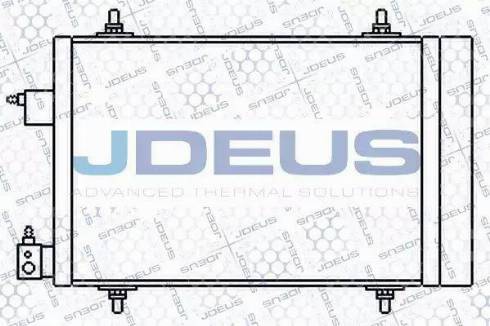 Jdeus 707M42 - Конденсатор кондиционера autodif.ru