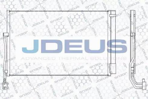 Jdeus 730M56 - Конденсатор кондиционера autodif.ru