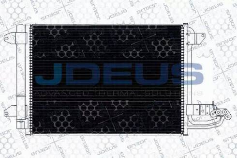 Jdeus 730M06 - Конденсатор кондиционера autodif.ru