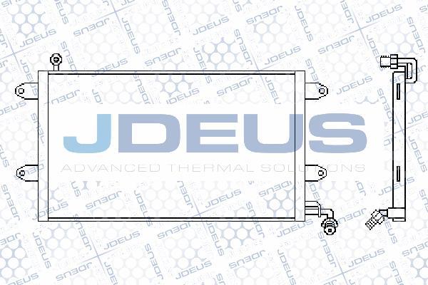 Jdeus 730M30 - Конденсатор кондиционера autodif.ru