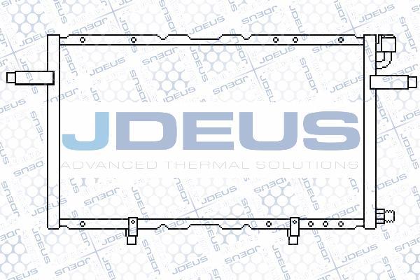 Jdeus 720M23 - Конденсатор кондиционера autodif.ru
