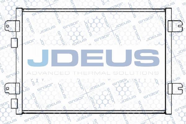Jdeus 723M76 - Конденсатор кондиционера autodif.ru