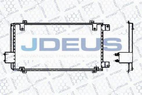 Jdeus 723V31 - Конденсатор кондиционера autodif.ru