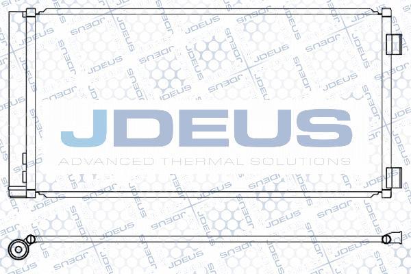 Jdeus 770M04 - Конденсатор кондиционера autodif.ru