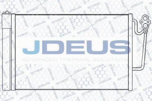 Jdeus 770M03 - Конденсатор кондиционера autodif.ru