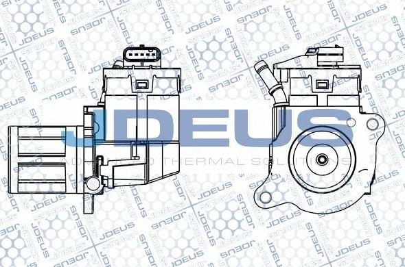 Jdeus EG017005V - Клапан возврата ОГ autodif.ru