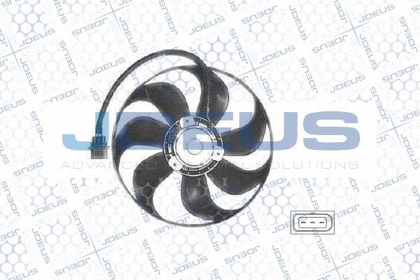 Jdeus EV0010193 - Вентилятор, охлаждение двигателя autodif.ru