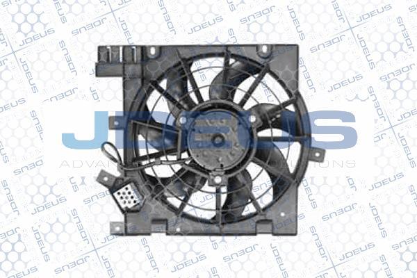 Jdeus EV0200960 - Вентилятор, охлаждение двигателя autodif.ru