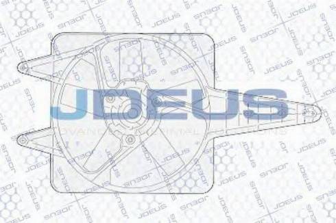 Jdeus EV02248 - Вентилятор, охлаждение двигателя autodif.ru