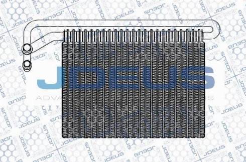 Jdeus M-905075A - Испаритель, кондиционер autodif.ru
