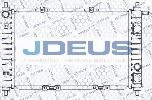 Jdeus M-0560250 - Радиатор, охлаждение двигателя autodif.ru
