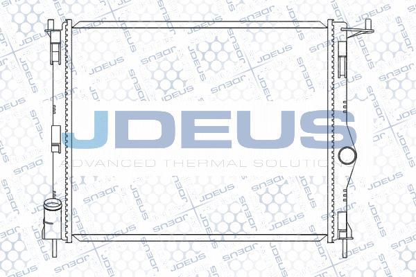 Jdeus M-0231300 - Радиатор, охлаждение двигателя autodif.ru