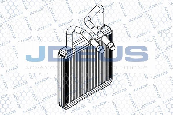 Jdeus M-217047A - Теплообменник, отопление салона autodif.ru