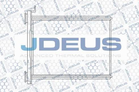 Jdeus M-2230990 - Теплообменник, отопление салона autodif.ru