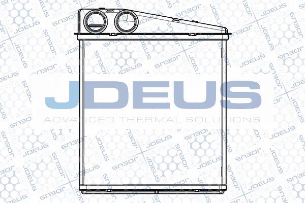 Jdeus M-2230780 - Теплообменник, отопление салона autodif.ru