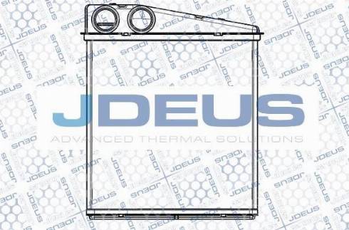 Jdeus M-223078A - Теплообменник, отопление салона autodif.ru