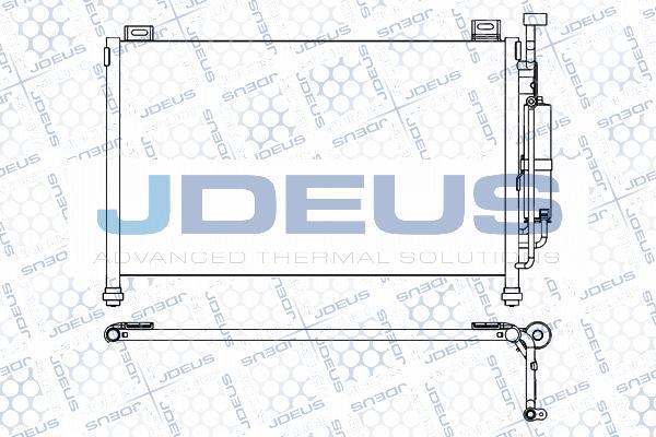 Jdeus M7160320 - Конденсатор кондиционера autodif.ru
