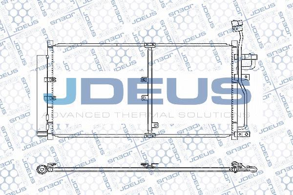 Jdeus M-7200700 - Конденсатор кондиционера autodif.ru