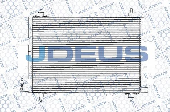 Jdeus M-7210370 - Конденсатор кондиционера autodif.ru
