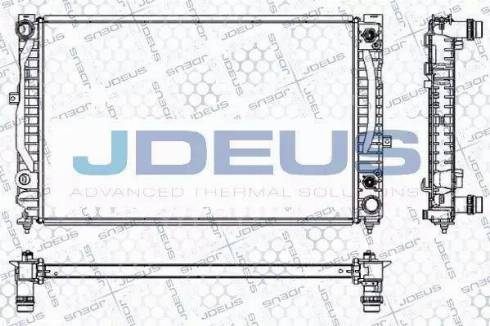 Jdeus RA0010220 - Радиатор, охлаждение двигателя autodif.ru