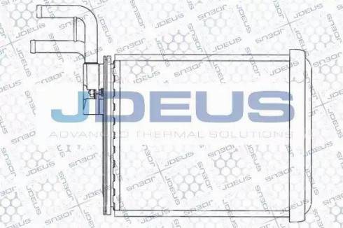 Jdeus RA2070051 - Теплообменник, отопление салона autodif.ru