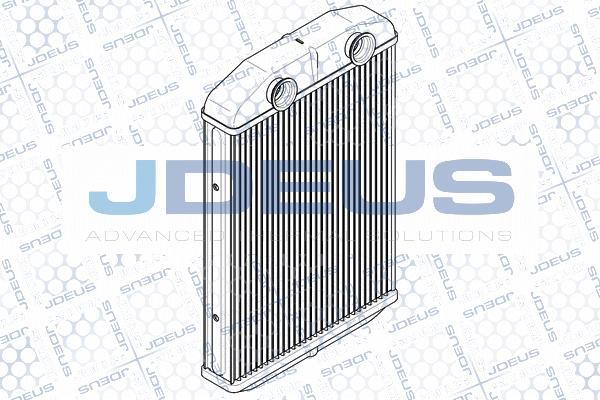 Jdeus RA2111400 - Теплообменник, отопление салона autodif.ru