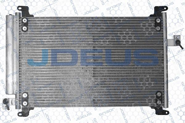 Jdeus RA7111170 - Конденсатор кондиционера autodif.ru