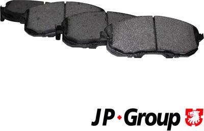 JP Group 4063601210 - Тормозные колодки, дисковые, комплект autodif.ru