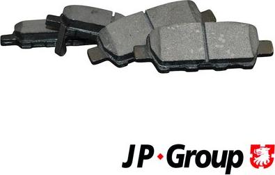 JP Group 4063700610 - Тормозные колодки, дисковые, комплект autodif.ru