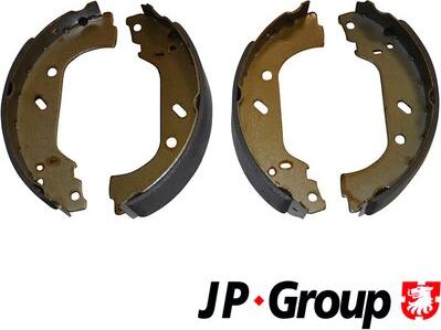 JP Group 4163900310 - Комплект тормозных колодок, барабанные autodif.ru