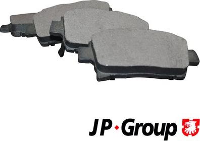 JP Group 4863602210 - Тормозные колодки, дисковые, комплект autodif.ru