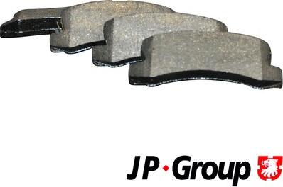JP Group 4863700210 - Тормозные колодки, дисковые, комплект autodif.ru