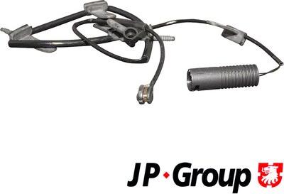 JP Group 6097300100 - Сигнализатор, износ тормозных колодок autodif.ru