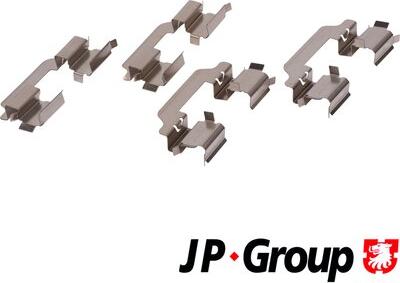 JP Group 1463650610 - Комплектующие для колодок дискового тормоза autodif.ru