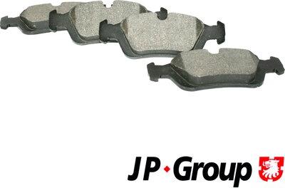 JP Group 1463600610 - Тормозные колодки, дисковые, комплект autodif.ru