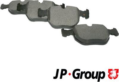 JP Group 1463600810 - Тормозные колодки, дисковые, комплект autodif.ru