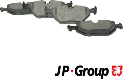 JP Group 1463700210 - Тормозные колодки, дисковые, комплект autodif.ru