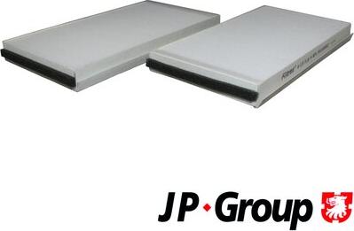 JP Group 1428100110 - Фильтр воздуха в салоне autodif.ru