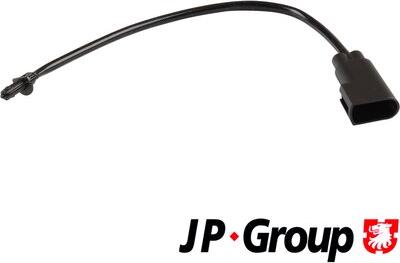 JP Group 1597300100 - Сигнализатор, износ тормозных колодок autodif.ru